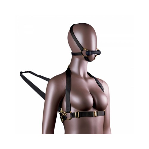 업코 호그타이 본디지 상반신&머리 구속 세트 ADULT SEX HARNESS AND HEAD RESTRAINT GEAR | UPKO